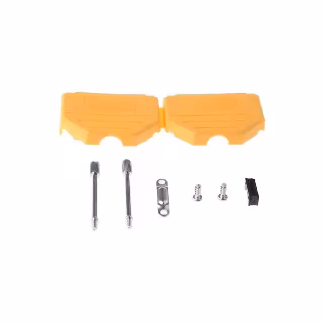 MHDPPK25-Y-K MH Connectors  Capots de connecteurs D-Sub en forme de D